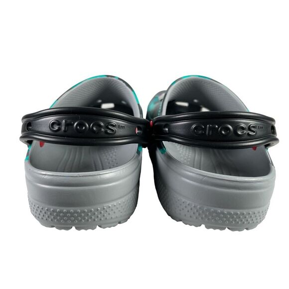 Disney Parks Star Wars The Mandalorian Crocs Unisex W8 M6 Camo Clogs Jibbitz NEW - Picture 6 of 16